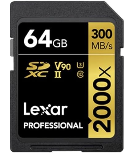 Amazon.co.jp: LEXAR MEDIA Professional 2000x 64GB SDXC UHS